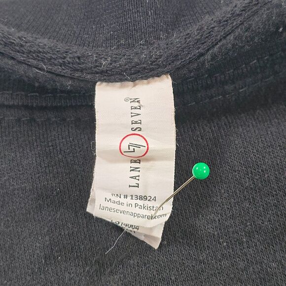 90s Nickelodeon Character Sweatshirt Mens M Black Cotton Blend Crewneck Graphic - Picture 4 of 8